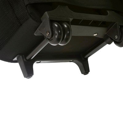 Rockland Roadster Rolling 17" Backpack - Black