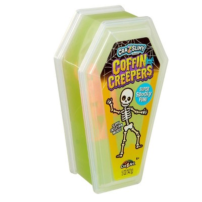 Cra-Z-Slimy Halloween Coffin Green Creepers