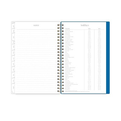 Rhi James for Blue Sky Weekly/Monthly Planner 15 Month Wirebound 5"x8" Clear Multi Cover - Atrani Lemons