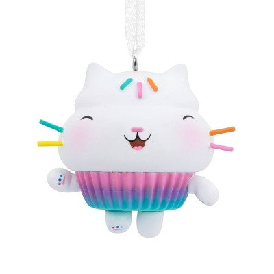 Hallmark Gabby's Dollhouse Cakey Cat Christmas Tree Ornament
