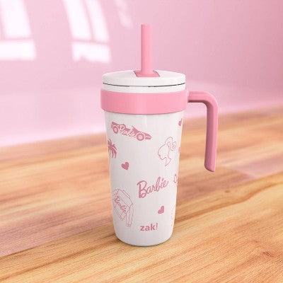 Zak Designs 18oz Barbie Stainless Steel Vacuum Fairway