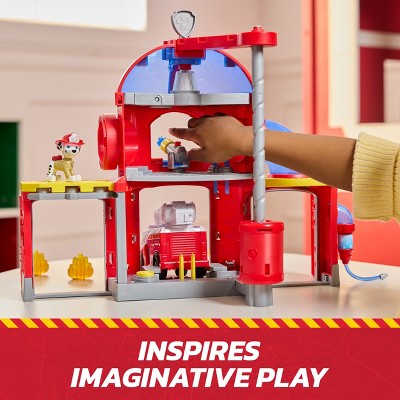 PAW Patrol Fire Rescue Command Center with Marshall Figure