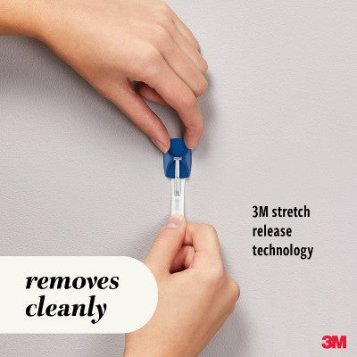 Command 4pk Damage-Free Small Wire Hooks Arctic Freeze