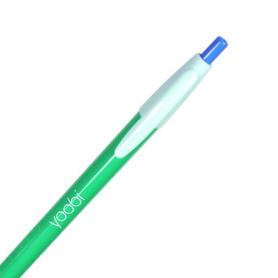 Yoobi Evolve Ballpoint Pens Retractable 5pk Retro Color Block
