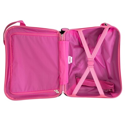 Disney Stitch Checked Hardside Ride on Luggage - Stitch