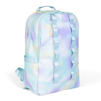 Ink & Barrel 17.5" Backpack - Pastel Ombre Dye Print