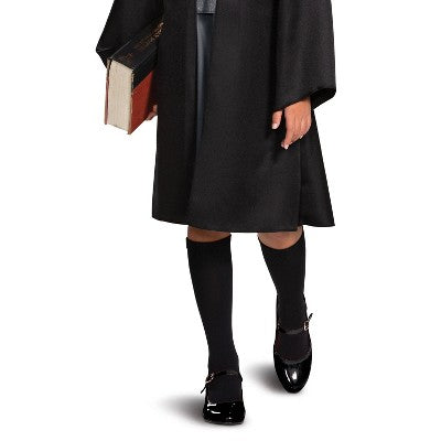 Kids' Harry Potter Hermione Granger Classic Halloween Costume Dress with Attached Robe M (7-8): Hermione Costume for Kids