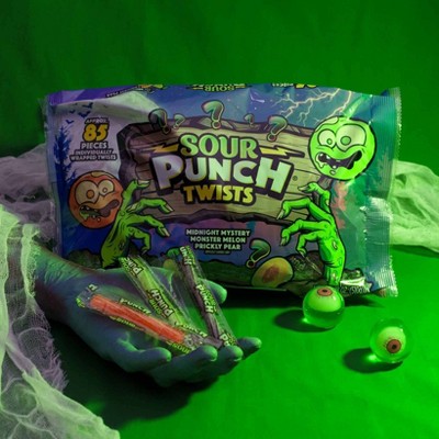 Sour Punch Twists Halloween Bag Candy - 18oz (LOCAL PICKUP ONLY)