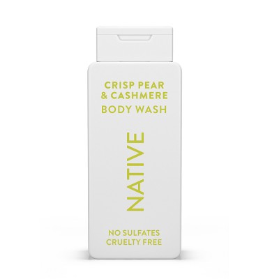 Native Limited Edition Fall Getaway Body Wash - Crisp Pear & Cashmere - 18 fl oz: Sulfate-Free, For Sensitive Skin