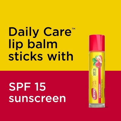 Carmex Daily Care SPF15 Moisturizing Lip Balm Assorted Flavors 0.15oz, 3 Ct