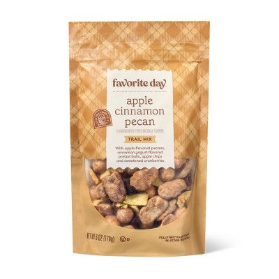 Fall Harvest Apple Cinnamon Pecan Flavored with Other Natural Flavors Trail Mix - 6oz - Favorite Day