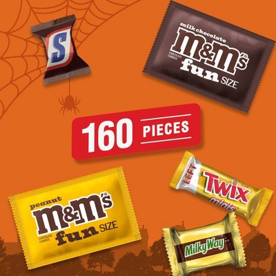 Mars - M&M's, Snickers, Twix, Milky Way Variety Bag - 61.57oz/160ct BBD: 04/2026
