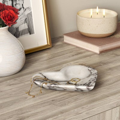 Valentine's Day Marble Heart Dish - Threshold