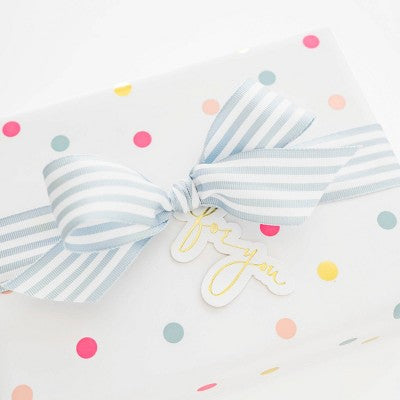 Colorful Polka Dot Wrapping Paper - Sugar Paper + Target (LOCAL PICKUP ONLY)