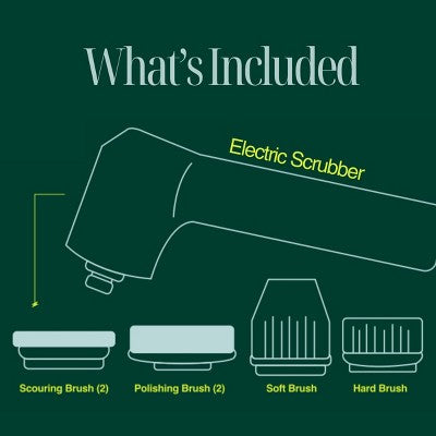 Sonic Power Electric Scrubber