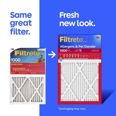 Filtrete Micro Allergen 18x20x1, Air Filter: MERV 11 Furnace Filter, Captures Dust & Pollen, Lasts 3 Months