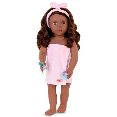 Our Generation Spa Day Fun Foot Bath & Face Mask Accessory Set for 18" Dolls