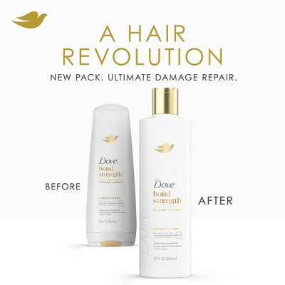 Dove Beauty Bond Strength Peptide Complex Conditioner - 12 fl oz: Sulfate-Free, Paraben-Free, Vegan Formula for All Hair Types