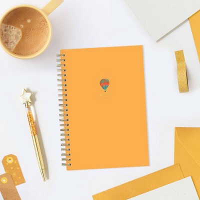 Rhi James for Blue Sky Weekly/Monthly Planner 15 Month Wirebound 5"x8" Matte Hardcover - Gold Balloon