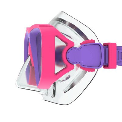 Speedo Kids' Dive Surf Gazer Swim Mask - Punchy Pink/Clear