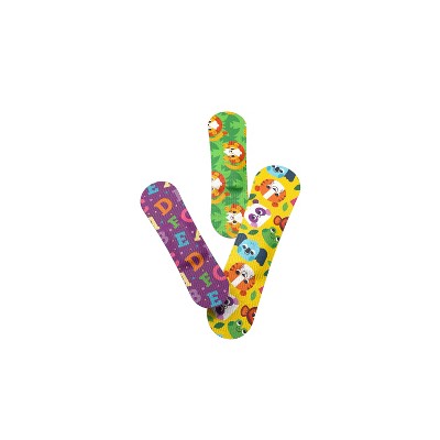 Welly Zoo Animals Flex Fabric Bandages - 48ct