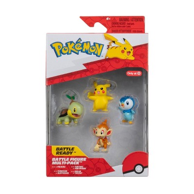 Pokemon 4pk Figures
