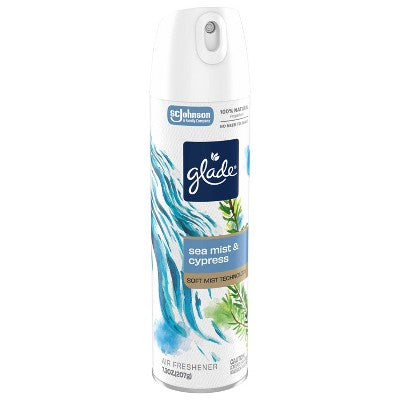 Glade Aerosol Air Fresheners - Sea Mist & Cypress - 7.3oz