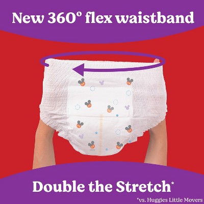 Huggies Little Movers HuggFit 360 Disposable Diapers - Size 6 - 48ct