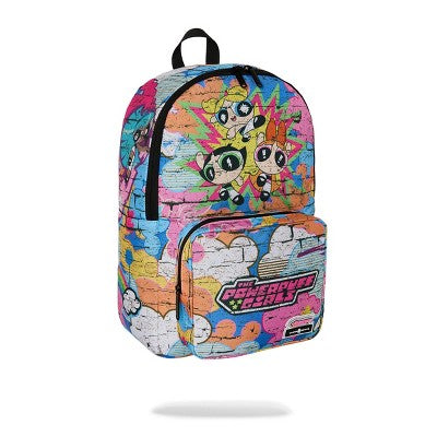 Space Junk 18" PowerPuff Girls' Power Graffiti Backpack - Pink