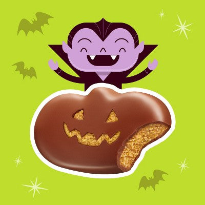 Reese's Peanut Butter Milk Chocolate Pumpkins Halloween Candy Jumbo Snack Size - 16.2oz