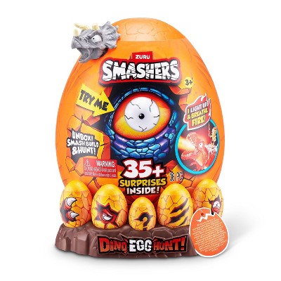 Smashers Dino Egg Hunt Figure COLOR OF HORN VARIES