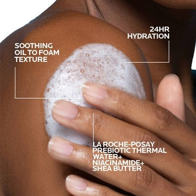 La Roche Posay Lipikar Oil - 3.38 fl oz: Non-Toxic, Contains Shea Butter, For Sensitive Skin, Facial Cleanser
