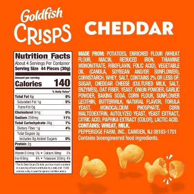 Goldfish Cheddar Crisps - 4.8oz