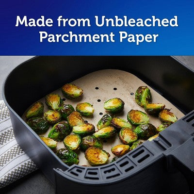 Reynolds Kitchens Unbleached Parchment Air Fryer Liners - 30ct/16.875sq ft