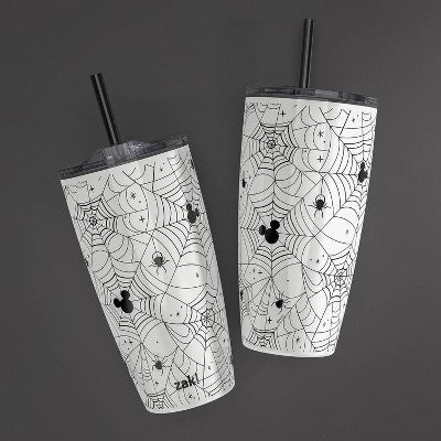 Zak Designs 20 fl oz Halloween Straw Tumbler Mickey