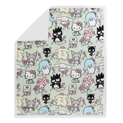 50"x60" Hello Kitty Faux Shearling Throw Blanket