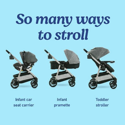 Graco Modes Pramette Travel System with Snugride LX - Black (LOCAL PICKUP ONLY)