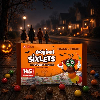 Sixlets Halloween Candy Bag - 27oz/145ct (LOCAL PICKUP ONLY)