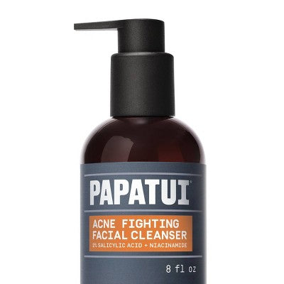 Papatui Acne Salicylic Acid & Niacinamide Daily Use Facial Cleanser - 8oz