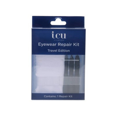 ICU Eyewear Travel Glasses Repair Kit - Black