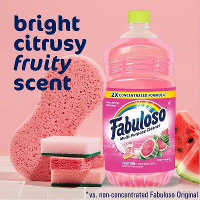 Fabuloso Watermelon Multi-Purpose Liquid Cleaner - 56 fl oz