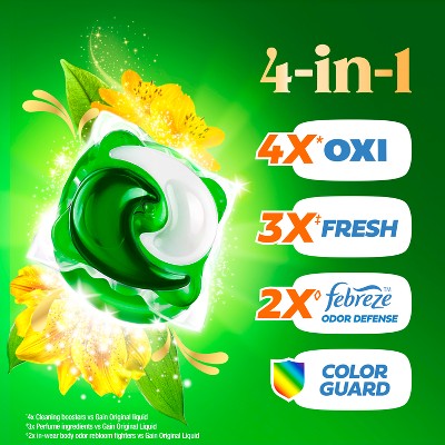 Gain Original Super Flings Plus Laundry Detergents - 32ct