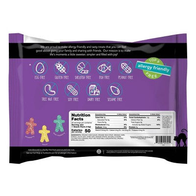 YumEarth Halloween Sour Littles Laydown Bag Candy - 10oz/20ct
