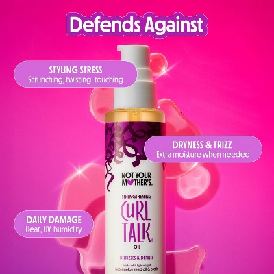 Not Your Mother's Curl Talk Strengthening Oil -3.3oz