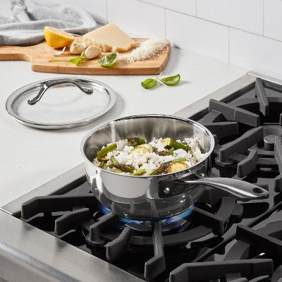 Cuisinart Radiant Pro 2qt Stainless Sauce Pan with Lid