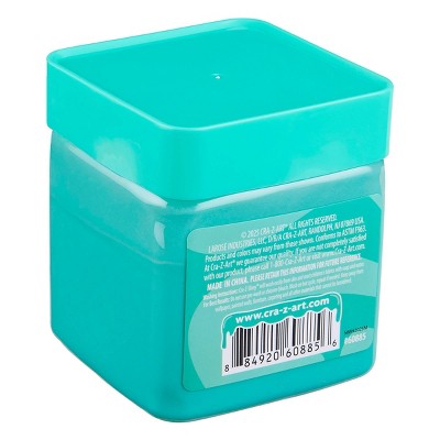 Cra-Z-Slimy I'm Fluffy Teal Slime Jar 7.8oz