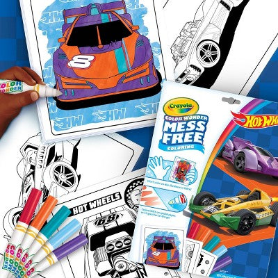 Crayola 11.94"x9" Color Wonder Foldalope Hot Wheels