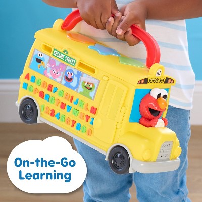Sesame Street Elmo's Learn & Go School Bus Toy