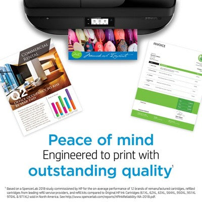 HP 923 CMY Original Ink Cartridge 3-Pack: Standard Yield Printer Ink Combo