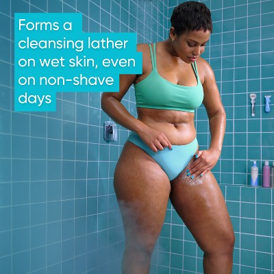 Venus for Pubic Hair and Skin 2-in-1 Smoothing Cleanser and Shave Gel Women's Shaving Cream - 6.4oz